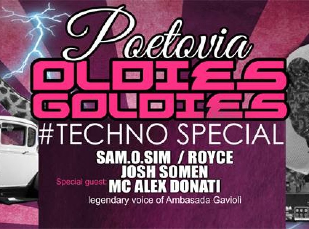 Poetovio OLDIES GOLDIES / techno special