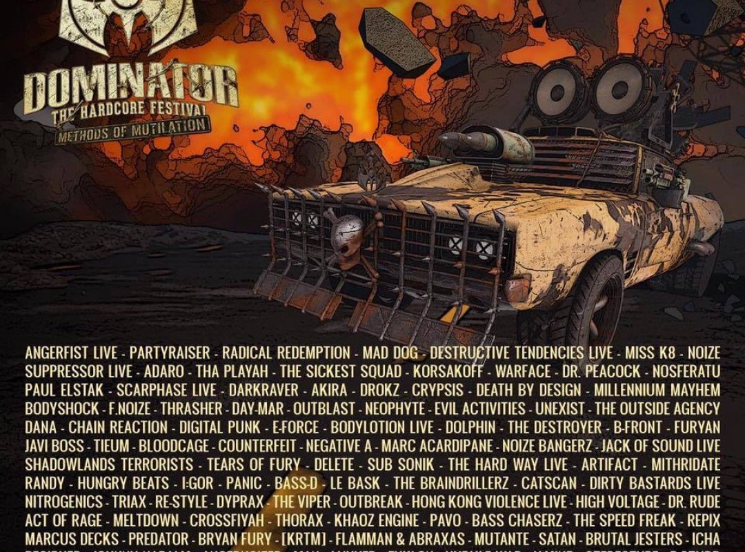 DOMINATOR 2016 - THE HARDCORE FESTIVAL