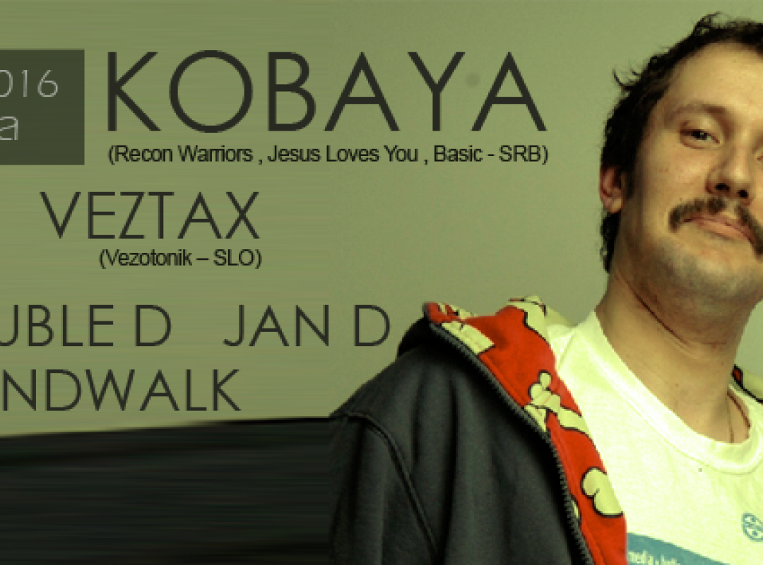 JUN Finally in Slovenia: Kobaya at F Club