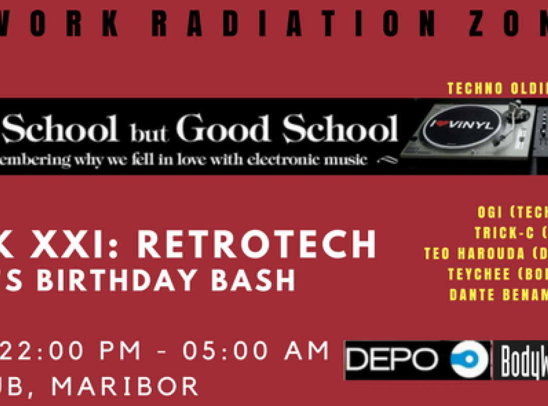 Bodywork XXI: Retrotech Vinyl night, Trick-C's bday bash