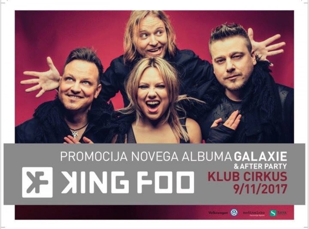 KiNG FOO - Veliki promocijski koncert ob izidu albuma - Galaxie