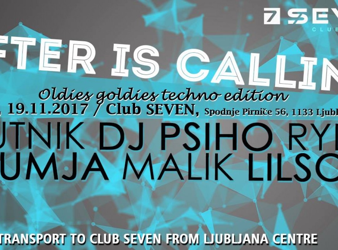 After is Calling ★ Oldies Goldies Techno edition ★