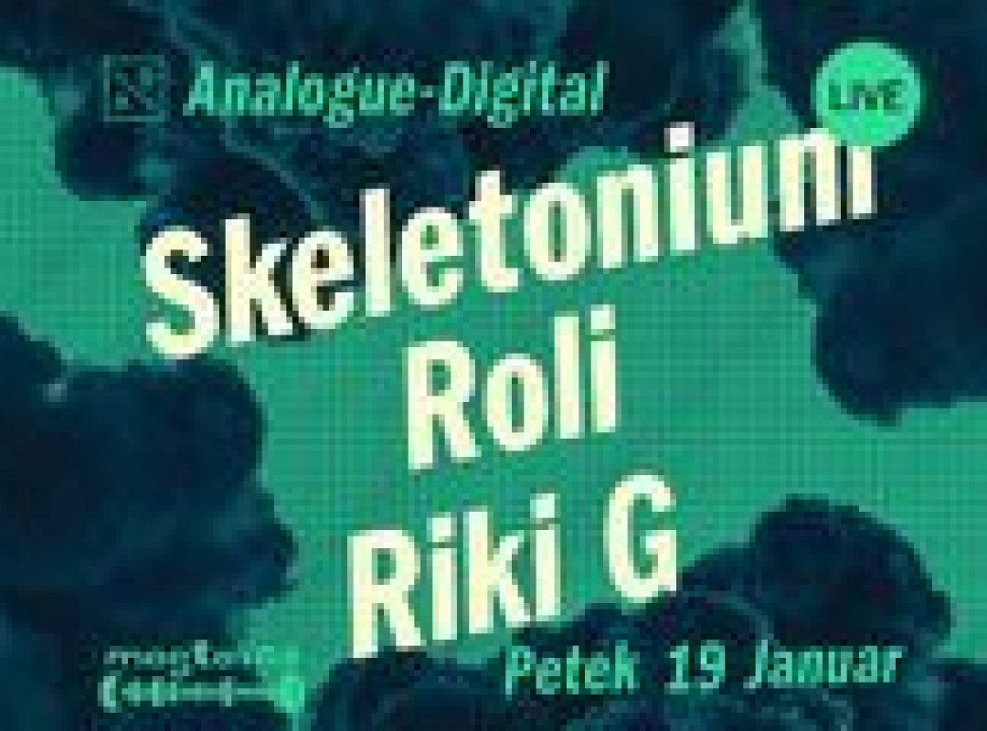 Analogue/Digital: Skeletonium (live), Roli & Riki G