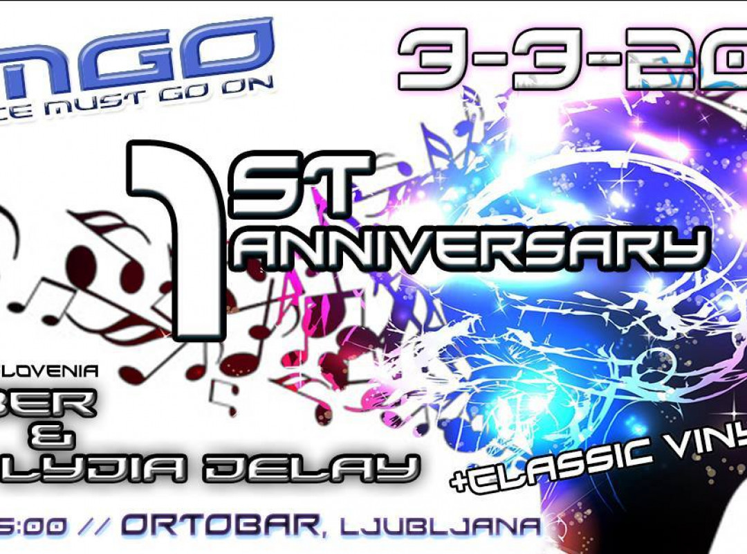 First anniversary of Trance Must Go On with Cyber & Lydia Delay