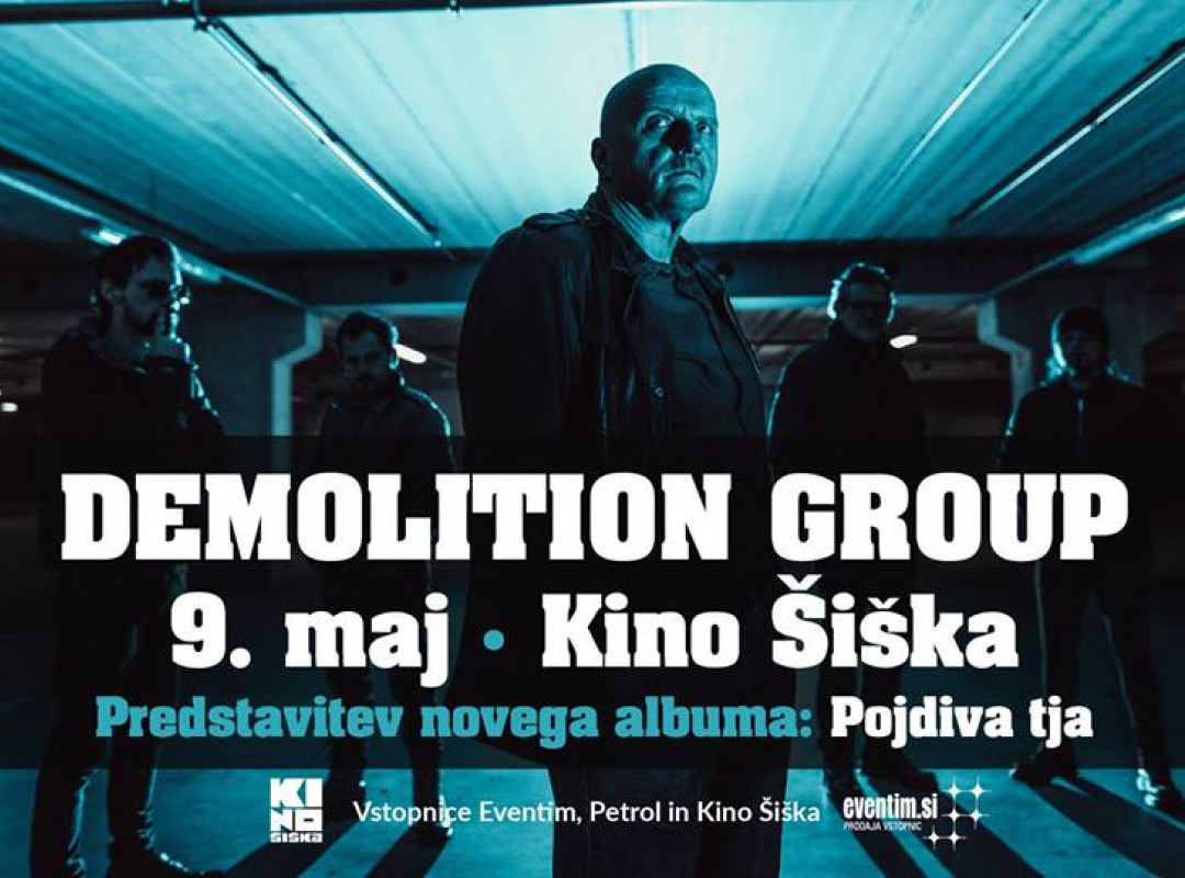 Demolition Group - Predstavitev novega albuma v Kinu Šiška