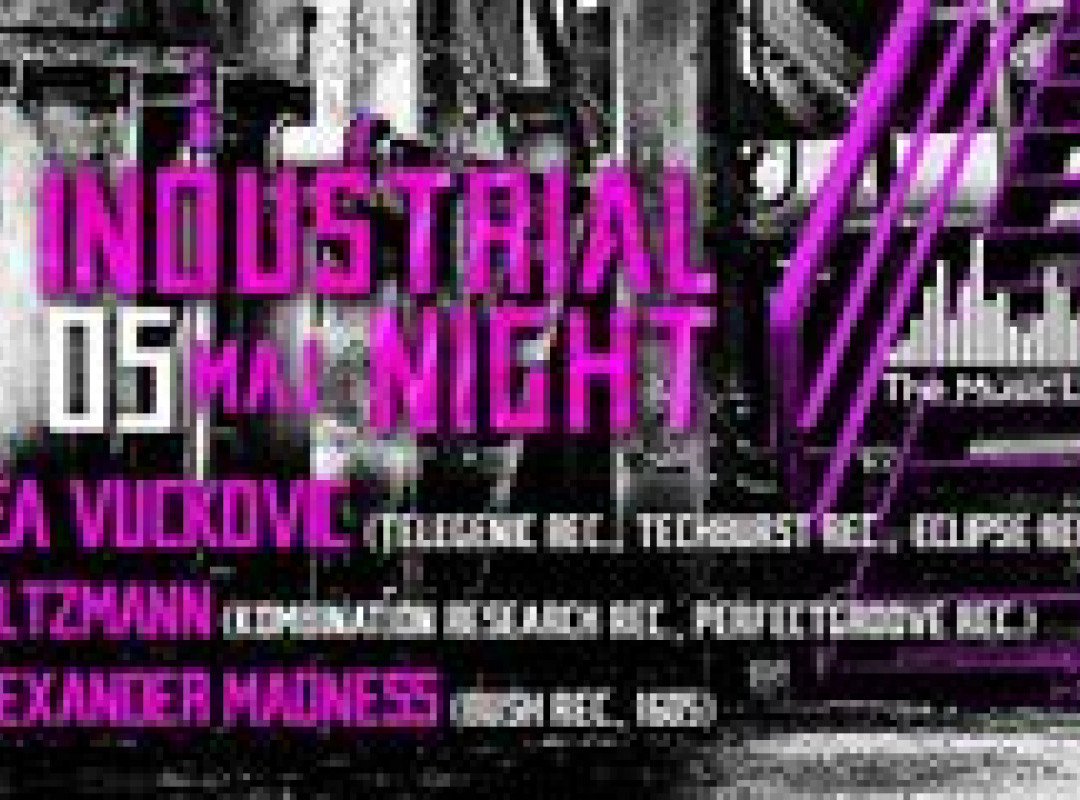 Industrial Techno night w/ Tea Vuckovic