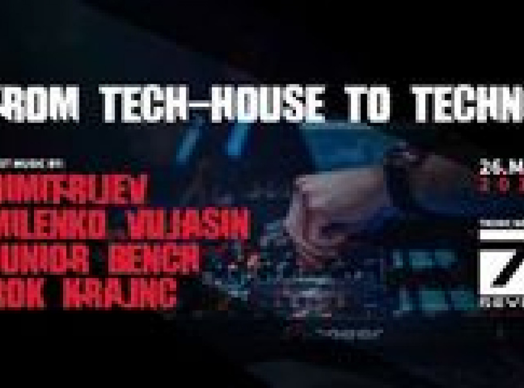 From TECH HOUSE to Techno