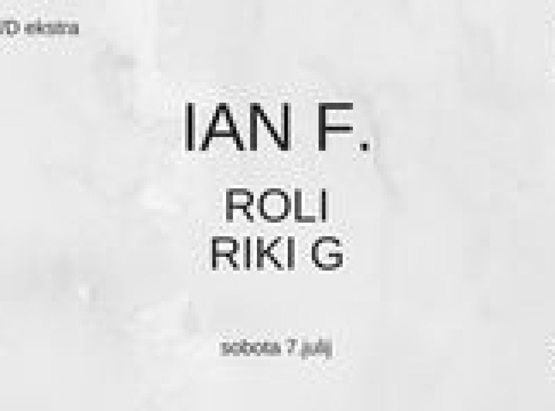 Analogue/Digital ekstra: IAN F. / ROLI / RIKI G