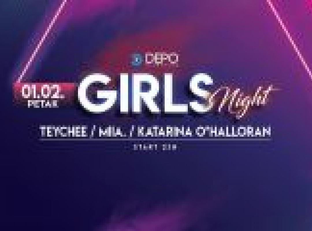 Girls Night w/ Teychee / MIIA. / Katarina O*Halloran at DEPOklub
