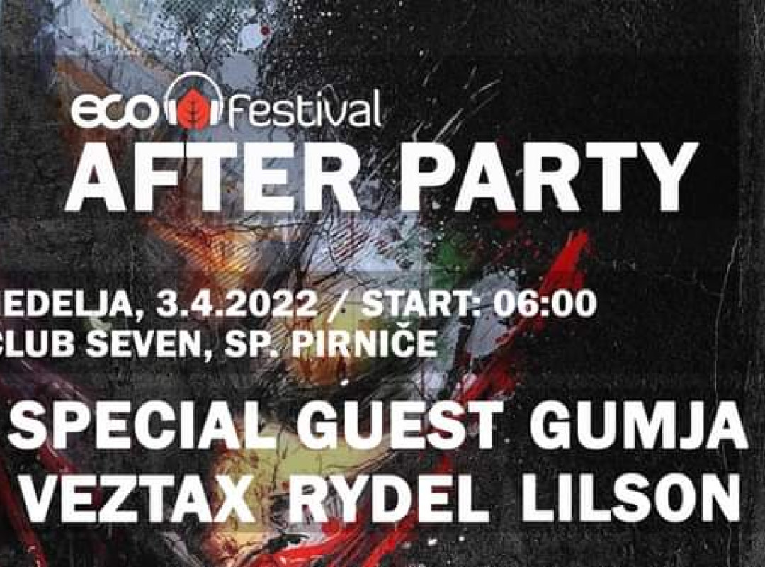 ECO Festival After Party *ODPADE*