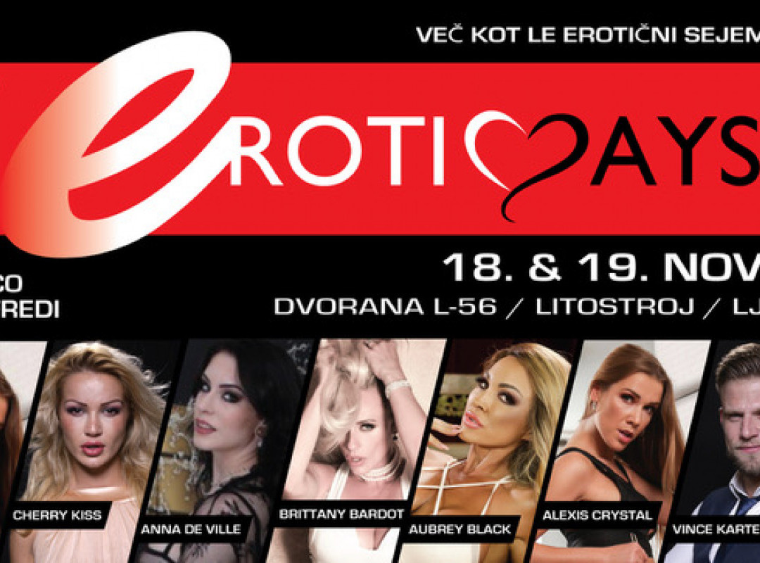 EroticDays / Več kot le erotični sejem / Dvorana L-56 / Ljubljana