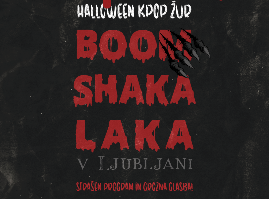 Halloween KPOP žur: BOO(m) Shaka Laka