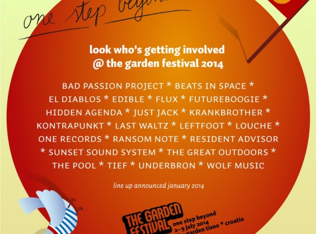 The Garden Festival objavio prve glazbene partnere za 2014. godinu 
